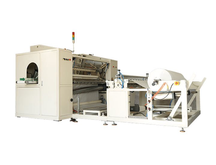 Automation canister wet wipes rewinding machine